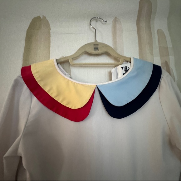 ASOS/ The White Pepper White Collared Dress - Picture 6 of 9